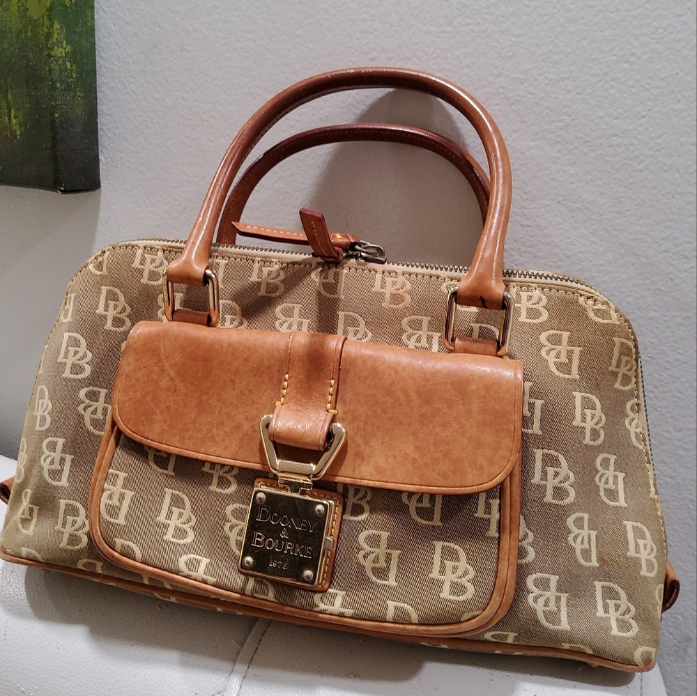 Dooney & Bourke Small Domed Pocket Satchel Bag # K413252